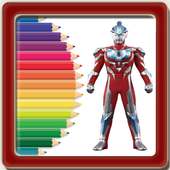 Aprende a colorear Ultraman Cosmos
