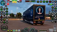 Vrachtbezorgwagen rijden spel Screen Shot 2