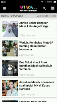 VIVA - Berita Terbaru - Stream Screen Shot 3