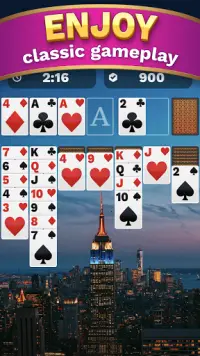 Solitaire Cube: Single Player (Classic Klondike) Screen Shot 2