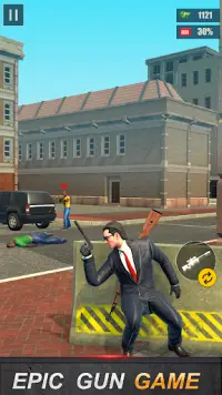Agent Gun Shooter: Sniper Game Screen Shot 1