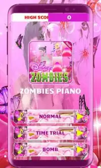 ZOMBIES DISNEY`S Piano Tile New 2018 Screen Shot 0