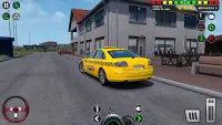 Şehir Taksi Sürüş Oyunları 3D Screen Shot 3