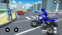 Modern City ATV Taxi Sim: Quad Bike Simulator 2019 Screen Shot 0