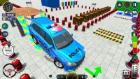 police car parking game 3d Screen Shot 2