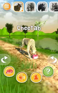 Zwierzę Symulator 3D - Gepard itd. Screen Shot 10