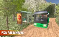 Simulador de ônibus colina em escalada 3d Screen Shot 2