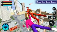 Flying Rope Super-Hero: Spider Human in California Screen Shot 3