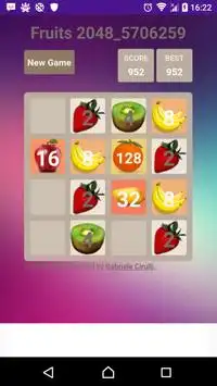 水果2048 / Puzzle Fruit 2048 Screen Shot 2