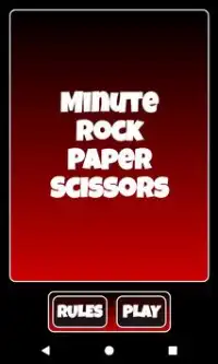 Minute Rock Paper Scissors Screen Shot 0