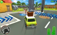 Mr. Pean Car City Adventure - Games for Fun Screen Shot 1