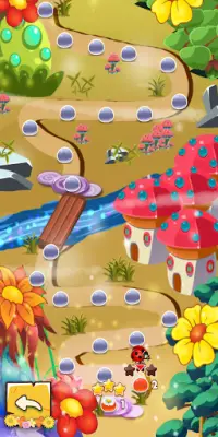 Flower Crush 3D: Match 3 Puzzle 2020 Games Screen Shot 1