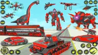 Dino Robot Car Transform Games Screen Shot 2