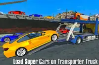Super Car Transport Truck Drive 2018 Screen Shot 4