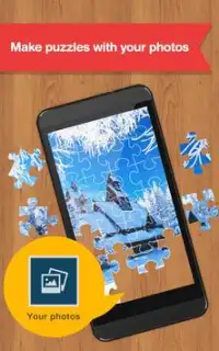 Jigsaw Puzzles - Frozen Snow Screen Shot 2