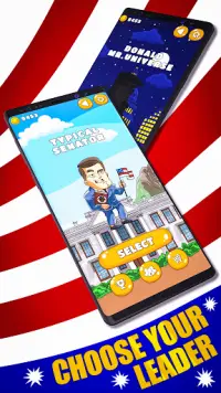Presidential Election: Fun Arcade Race Screen Shot 0