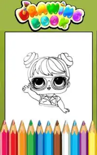 How To Draw LOL Surprise Doll 4 Screen Shot 2