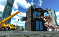 Heavy Excavator-Robot Transformation Construction Screen Shot 0