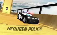 US Police Lightning Car Chase: Mega Ramp Racing Screen Shot 3