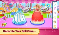 Doll Ice Cream Cake Baking 2019: World Food Maker Screen Shot 12