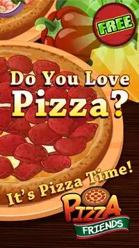 Pizza Friends – Jeu de cuisine Screen Shot 0