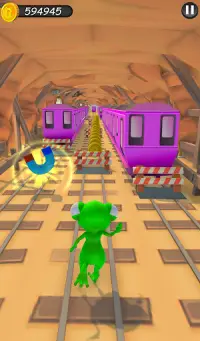 Endless Green Frog Run - Frog Runner Games 2020 Screen Shot 6