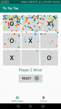 Tic Tac Toe Screen Shot 2