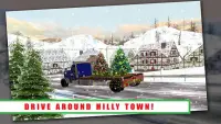 camiones transporte Navidad Screen Shot 10