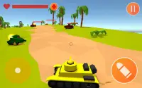 Craft Cube Tank Battle 3D Wars Screen Shot 1