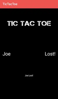 The Tic Tac Toe Game Screen Shot 3
