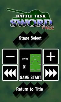 Battle Tank SWORD (Free) Screen Shot 0