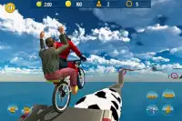 Super-heróis BMX Bicicleta dublês: Tricky Missions Screen Shot 5