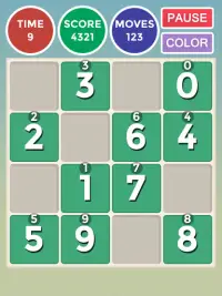 0 to 9 - A Number Puzzle Game Screen Shot 8