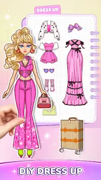 DIY Paper Doll Dress Up Screen Shot 0