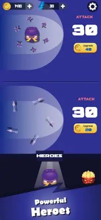 Blade spinner : A knife killing ninja Screen Shot 6