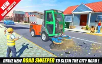 Garbage Truck Driving Games Screen Shot 4