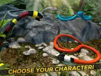 Jungle Snake Run: Animal Race Screen Shot 2