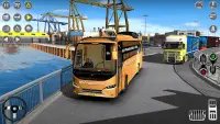 Bus Simulateur Bus Jeu Screen Shot 1