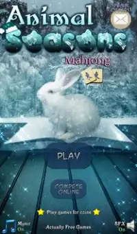 Hidden Mahjong: Animal Seasons Screen Shot 0