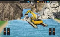 Amphibischer Bagger Simulator: Construction Crane Screen Shot 14