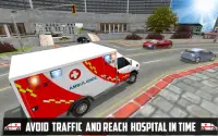 Ambulance Games Driving Sim 3D Screen Shot 5