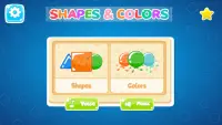 Shapes and Colors for kids, toddlers Screen Shot 0