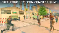 ZOMBIE TOWN Survival Shooting Screen Shot 2