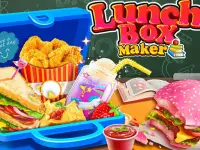 School Lunch Food Maker 2: Free Cooking Games Screen Shot 0