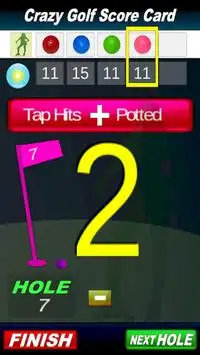 Mini Golf Scorecard Screen Shot 5