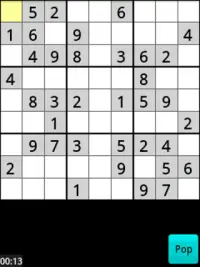 Main Sudoku Screen Shot 3