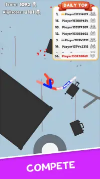 Stickman Broken Bones io Screen Shot 1