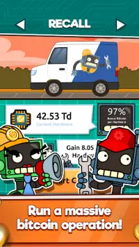 Bitcoin Inc.: Idle Tycoon Game Screen Shot 2