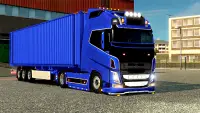 Euro truck sim truck driver 3d Screen Shot 2