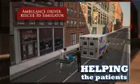 Ambulance Driver Rescue 3D Sim Screen Shot 2